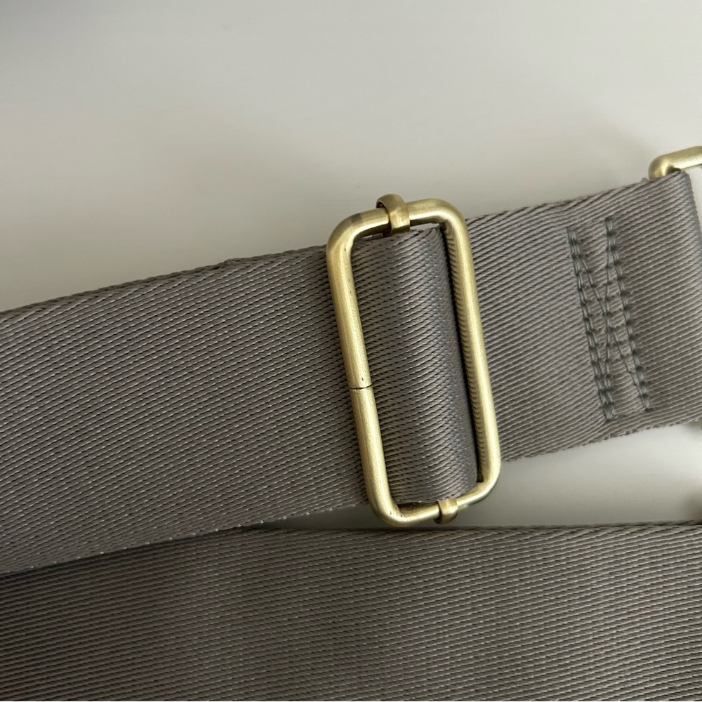 Canvelle X-Small Boxy Crossbody Tote Grey - Picture 8 of 13